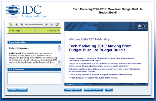 Tech Marketing Benchmarks, Trends, Forecasts, and Essential Guidance for 2010